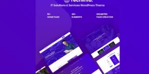 Techinfo IT Solutions Services Responsive WordPress Theme 1.5.1破解版主题