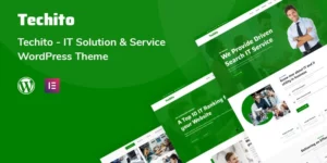 Techito IT Solution and Service WordPress Theme 1.0.0破解版主题