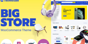 TechnoSale Modern Online ECommerce Grocery Store WooCommerce Theme download 1.0.0破解版主题