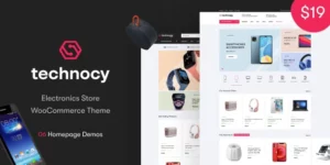 Technocy Electronics Store WooCommerce Theme 2.0.0破解版主题