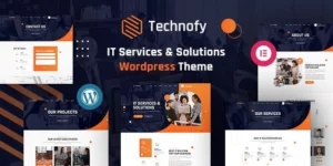 Technofy | IT Services Solutions WordPress Theme 1.0破解版主题