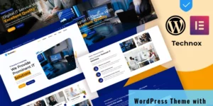 Technox Consulting and IT Business WordPress Elemtntor Theme WordPress Theme 1.0.0破解版主题