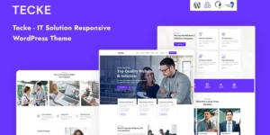 Tecke IT Solution WordPress Theme 1.0.0破解版主题
