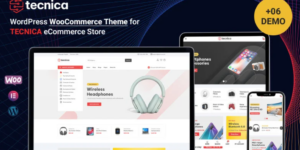 Tecnica Electronic Multipurpose WooCommerce Theme 1.0.4破解版主题