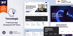 Tecnologia IT Services App Development 4.0破解版主题