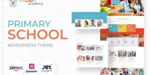 Teddy Academy Primary School WordPress Elementor Theme WordPress Theme 1.0.1破解版主题