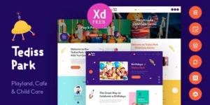 Tediss | Play Area Child Care Center WordPress Theme 1.0.6破解版主题