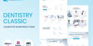 TeethCare Dentistry Classic WordPress Elementor Theme WordPress Theme 1.0.0破解版主题