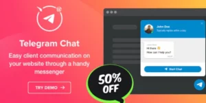 Telegram Chat for WordPress 1.0.0破解版插件