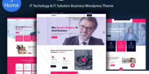 Telico IT Technology IT Solutions Business WordPress Theme 2.0.0破解版主题