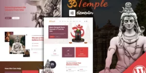 Temple Oriental Shrine Elementor WordPress Theme 1.0.0破解版主题