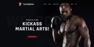 Termifighter Martial Arts Club Responsive WordPress Theme 1.0.0破解版主题