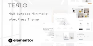 Teslo Multipurpose Business and IT Solution Minimalist WordPress Theme 1.0.0破解版主题