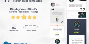 Testimonials Slider and Grid WPBakery Addon 2.0破解版插件