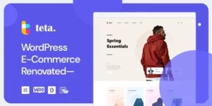 Teta WooCommerce WordPress theme 1.5.3破解版主题