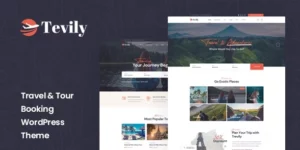 Tevily Travel Tour Booking WordPress Theme 1.2.2破解版主题