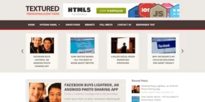 Textured Multipurpose WordPress Blog Theme 1.1.0破解版主题