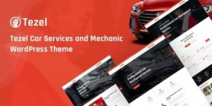 Tezel Car Services and Mechanic WordPress Theme 1.0.0破解版主题