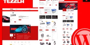 Tezzla | Automobile Car Accessories Shop WordPress Theme 1.0.0破解版主题