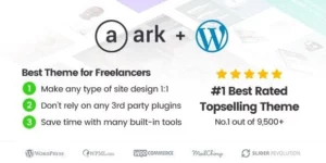 The Ark | WordPress Theme made for Freelancers 1.69.0破解版主题