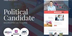 The Ballot Political Candidate WordPress Theme 1.0.1破解版主题