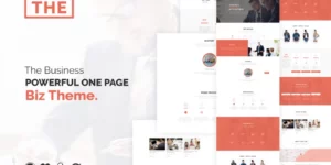 The Business Powerful One Page Biz WP Theme 1.6.1破解版主题