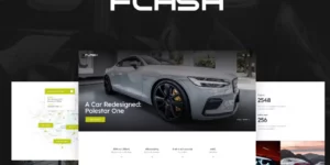 The Flash Electric Car Supplier Charging Station WordPress Theme 1.3破解版主题