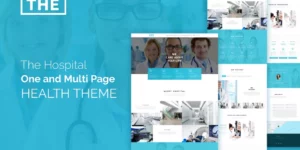 The Hospital One and Multi Page Health Theme 1.8.1破解版主题
