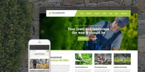 The Landscaper Lawn Landscaping WP Theme 3.3.3破解版主题
