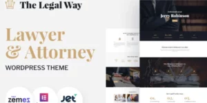 The Legal Way Lawyer Attorney WordPress Theme 1.0.0破解版主题