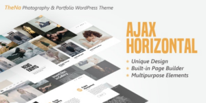 TheNa Photography Portfolio WordPress Theme 1.5.5破解版主题
