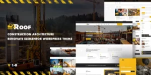 TheRoof – Construction And Architecture WordPress Theme 1.0.4破解版主题