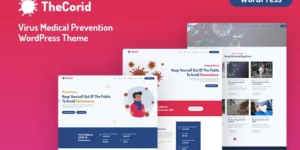 Thecorid Corona Virus(Covid-19) Medical Prevention WordPress Theme 1.1.0破解版主题