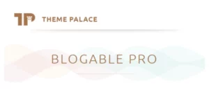 Theme Palace Blogable Pro 1.0.0破解版主题