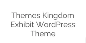 Themes Kingdom Exhibit WordPress Theme 1.9.1破解版主题
