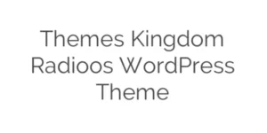 Themes Kingdom Radioos WordPress Theme 1.6破解版主题