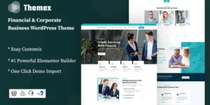 Themex Financial Corporate Business WordPress Theme 1.0.0破解版主题