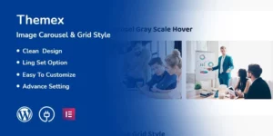 Themex Image Carousel Grid Style Responsive Elementor WordPress Plugin 1.0.1破解版插件