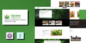 Tijuana Marijuana Dispensary Medical WordPress 1.6破解版主题