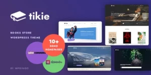 Tikie – Book Store WooCommerce WordPress Theme 1.0.4破解版主题