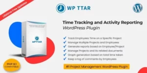 Time Tracking and Activity Reporting WordPress Plugin 2.1破解版插件