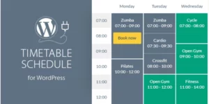 Timetable Responsive Schedule For WordPress 7.2破解版插件