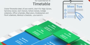Timetable for Calendarize it! 1.0.1.83146破解版插件