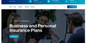 TishInsurance Insurance Company WordPress Theme 1.0.0破解版主题