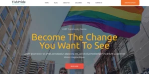 TishPride LGBT Community WordPress Theme 1.0.0破解版主题