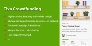 Tiva Crowdfunding WordPress Crowdfunding System 2.0破解版插件