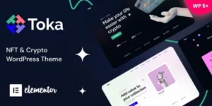 Toka NFT Crypto WordPress Theme 1.30破解版主题