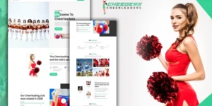 Tomaar-Cheeders Cheerleading Team Landing Page WordPress Theme 1.0.0破解版主题