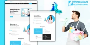 Tomaar-Winclean Cleaning Services Landing Page WordPress Theme 1.0.0破解版主题