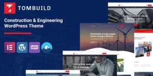 Tombuild – Construction Engineering WordPress Theme 1.0破解版主题